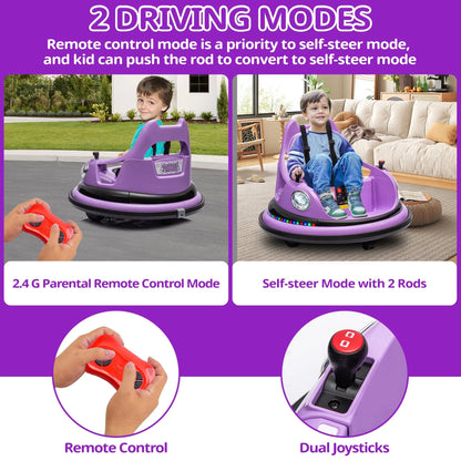 Ride on Electric Bumper Car for Kids Toddlers