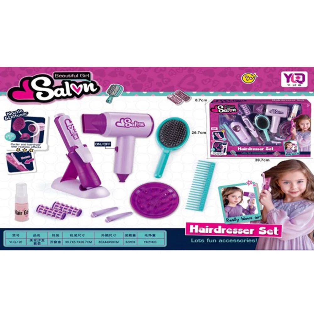 Salvan Hair Dresser Kids' Vanity & Beauty Playset