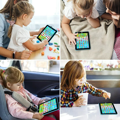 Mini Intelligent Learning Pad Early Educational Learning Toy for Toddler Kids Tablet