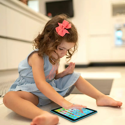 Mini Intelligent Learning Pad Early Educational Learning Toy for Toddler Kids Tablet