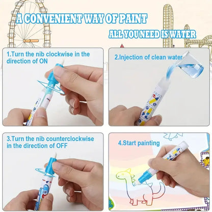 Magic Water Painting Canvas Mat