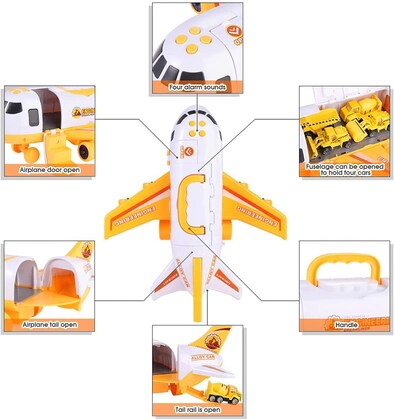 Remote Control Four-channel Large Plane Story-telling Steering Wheel Rc Plane For Kids Birthday Gifts