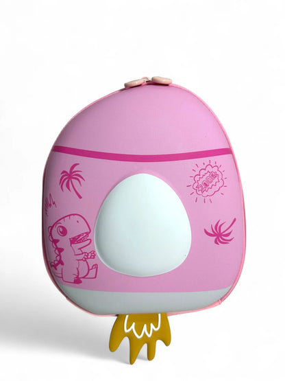 9 Inch Dino Hardtop Back Pack For Play Group Boys & Girls