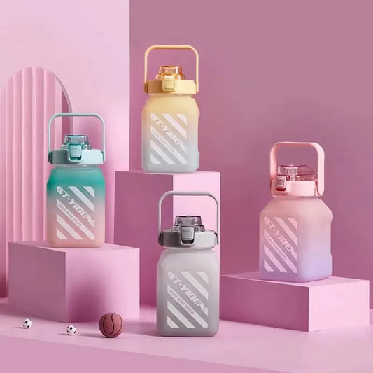 Rainbow Square Water Bottle