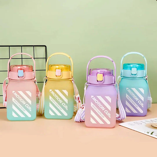 Rainbow Square Water Bottle