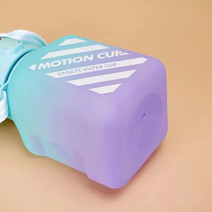 Rainbow Square Water Bottle