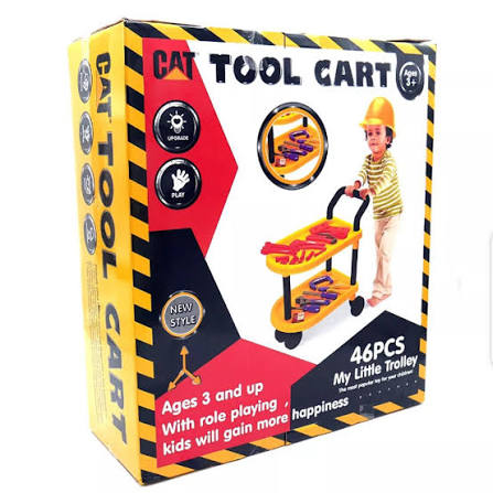 Kids Complete Tool Cart Set Toy