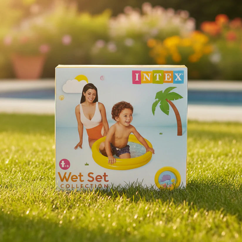 Intex Cartoon Design Inflatable Baby Pool For Kids