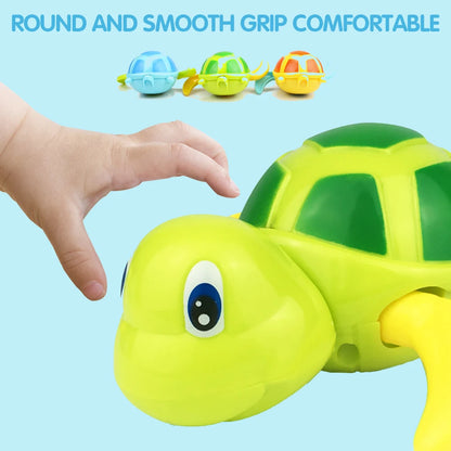 Newborn Cute Turtle Bath Toy – 2Pc