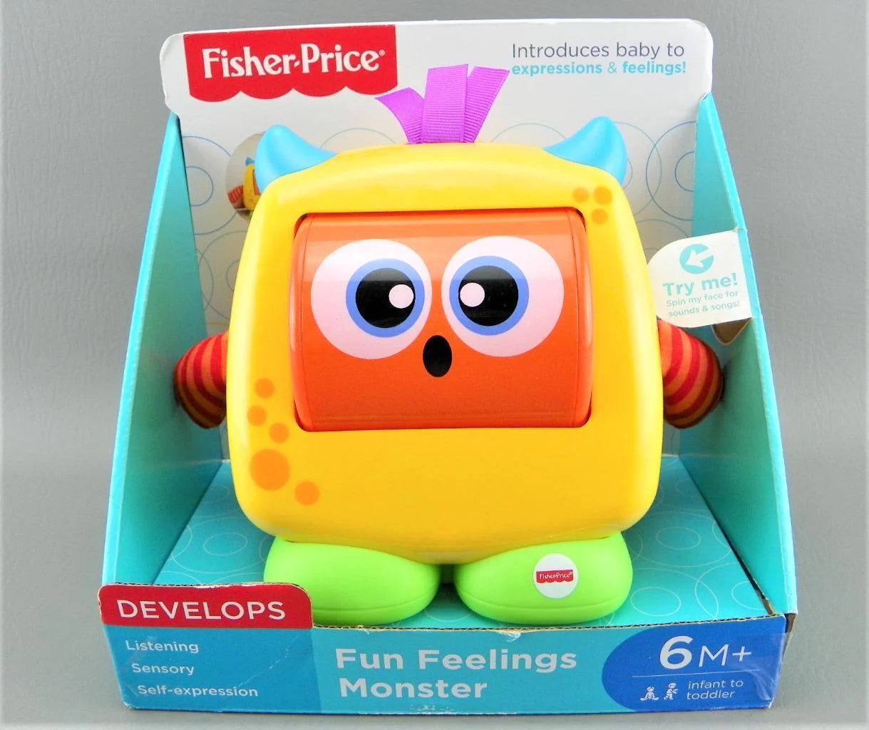 Fisher Price Fun Feelings Monster Sensory