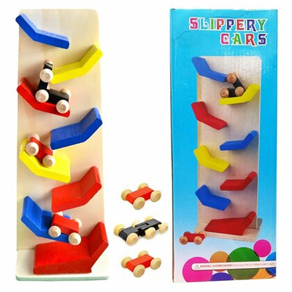 Shopfleet Wooden Slippery Cars