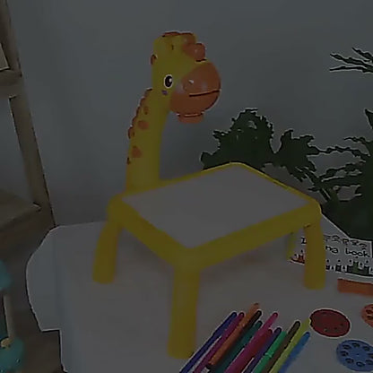 Drawing Projector Table Giraffe Style, Trace and Draw for Kids Preschool Learning and Education