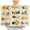New Wooden Baby Toys Montessori Wooden Puzzle Hand Grab Board Educational Wood Puzzles