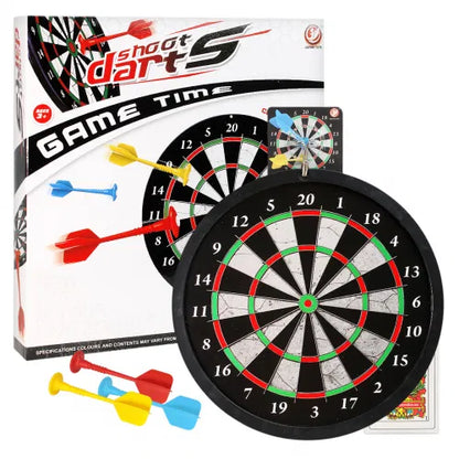 Double Sided Mini Magnetic Dart Board Game