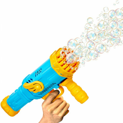 32 Holes Angel Lighting Bubble Gun