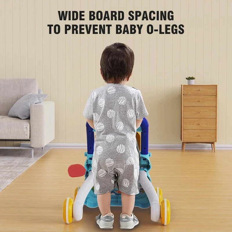 Baby Walker Multifunction Toddler Trolley Musical Drawing Walker Exercise