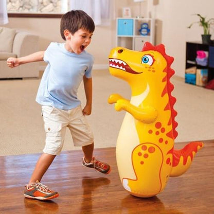 3D Standing Punching Bag Dinosaur Shape