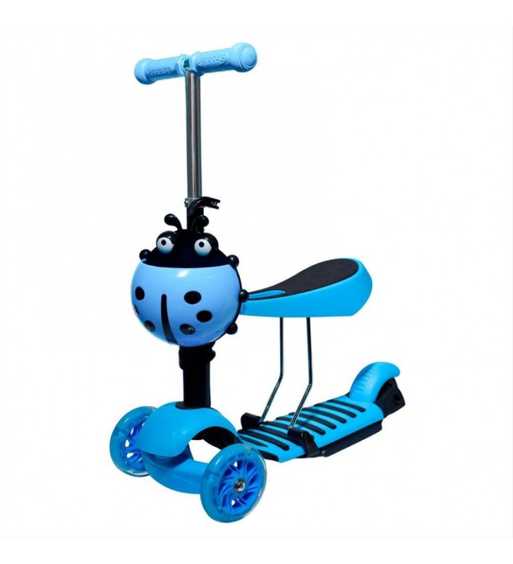 Adjustable Height Balance Scooter – Blue