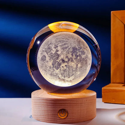 3D Luminous Crystal Lamp Ball