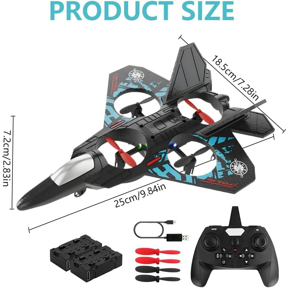 Remote Control Flying Airplane Drone LO712 | Durable Rechargeable RC Toy