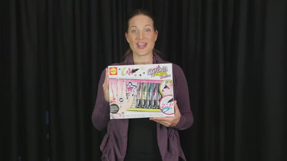 Nail Pens Salon Girls Fashion Activity, Create Long Lasting Looks with Beautiful Nail Polish