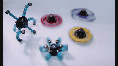 Transformable Fingertip Gyro Fidget Spinners Toys For Boys and Girls