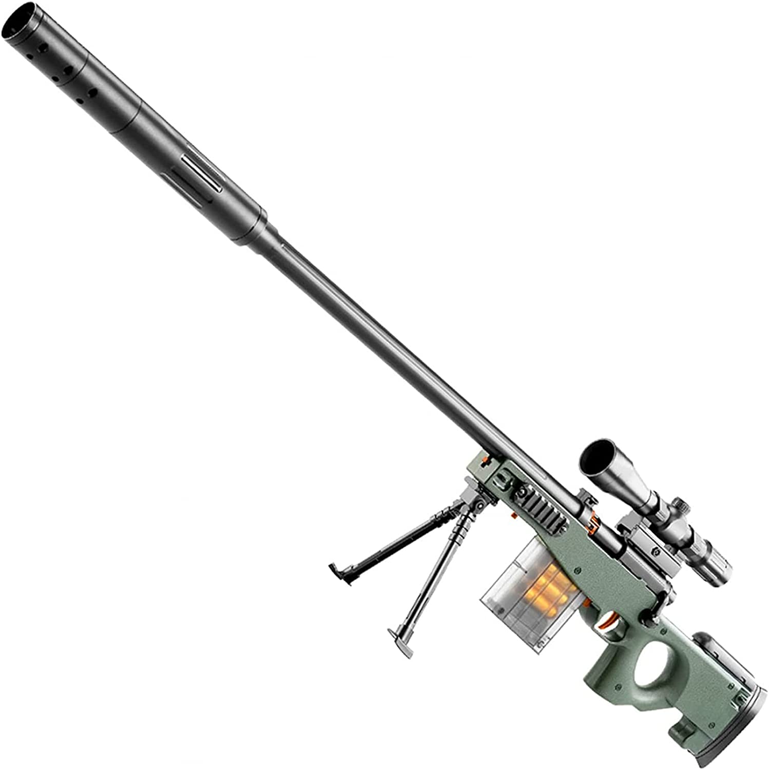 Sniper Rifle Crystal Bullet AWM Model Gun Toy Play Set Fun Toy