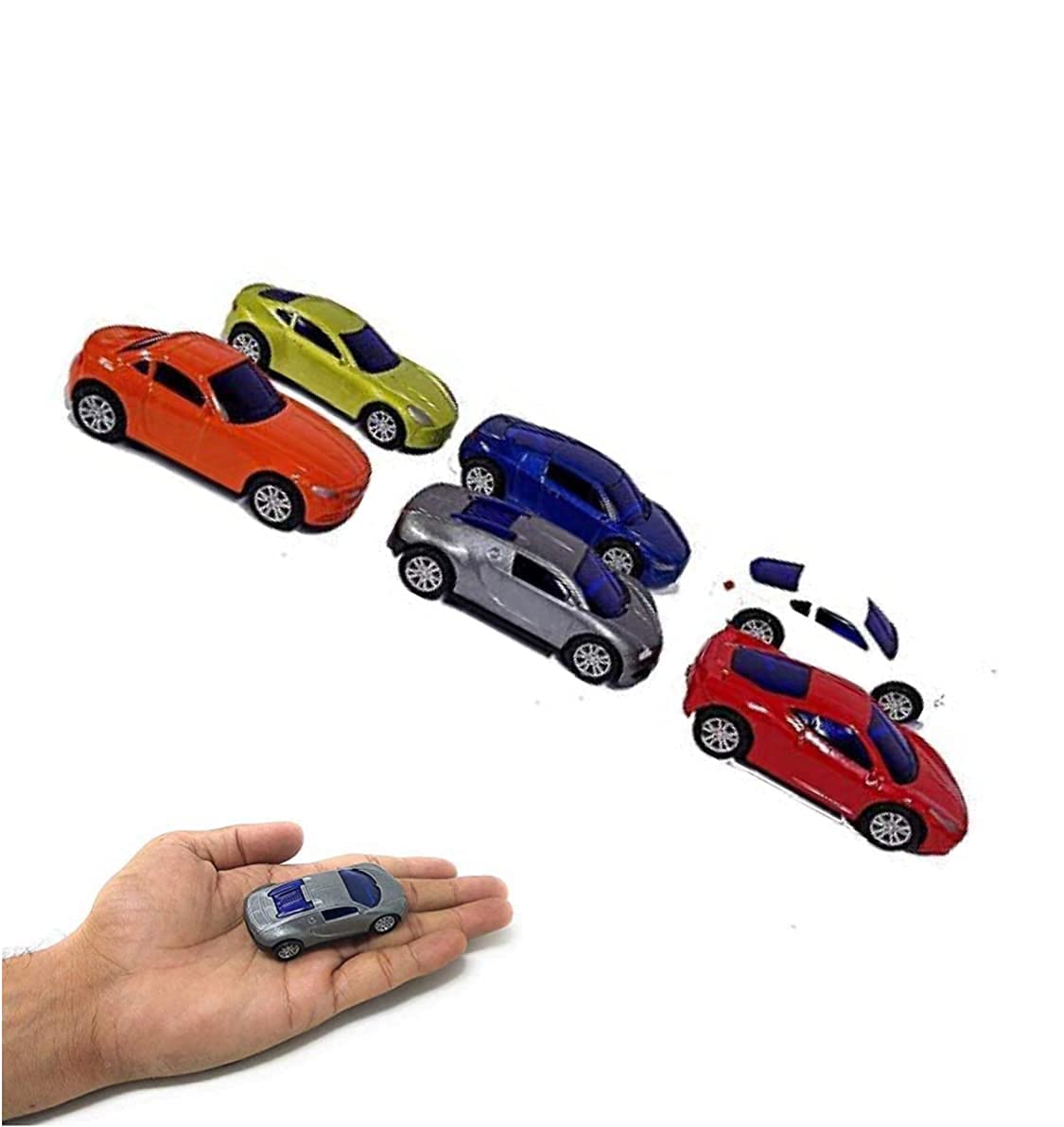 Pull Back Action High Speed Alloy Mini Car Series