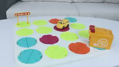 34Pcs Set Electric Road-Building Maze Toys Luminous Parent-Child Educational Toys For Children