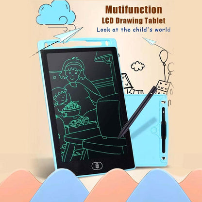 12 inches Multicolor LCD Writing Tablet For Kids Play, Education and Learning