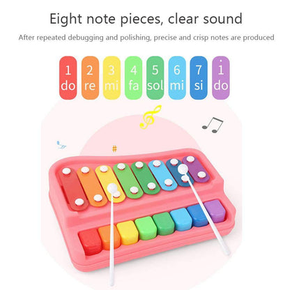2 in 1 Piano Xylophone Musical Instruments Toy Set for Kids