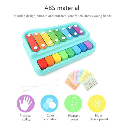 2 in 1 Piano Xylophone Musical Instruments Toy Set for Kids