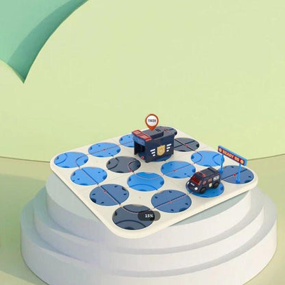 34Pcs Set Electric Road-Building Maze Toys Luminous Parent-Child Educational Toys For Children