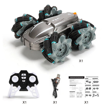 Cross Border Hot Sales Side Walking Remote Double-sided Vehicle Side Walking Remote Control High-Speed Car Lateral Drift RC Doub