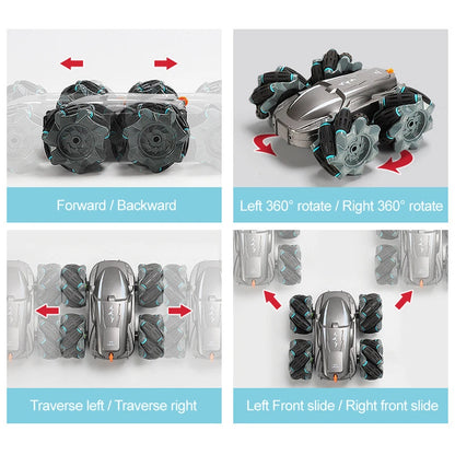 Cross Border Hot Sales Side Walking Remote Double-sided Vehicle Side Walking Remote Control High-Speed Car Lateral Drift RC Doub