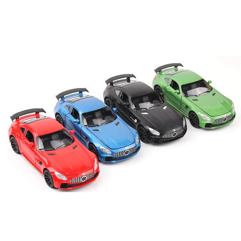 Diecast Alloy Model Car Miniature Benz GT-AMG Sport car Children Gift For Boys