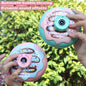 Light and Music Donut Automatic Bubble Camera For Kds
