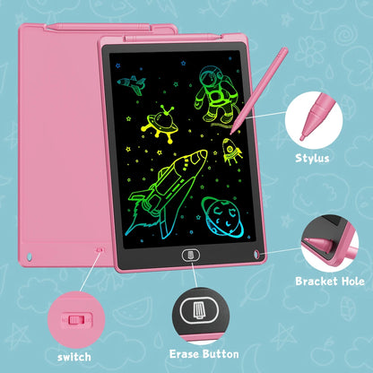 8.5 Inches Multicolor LCD Writing Tablet For Kids Play, Education and Learning