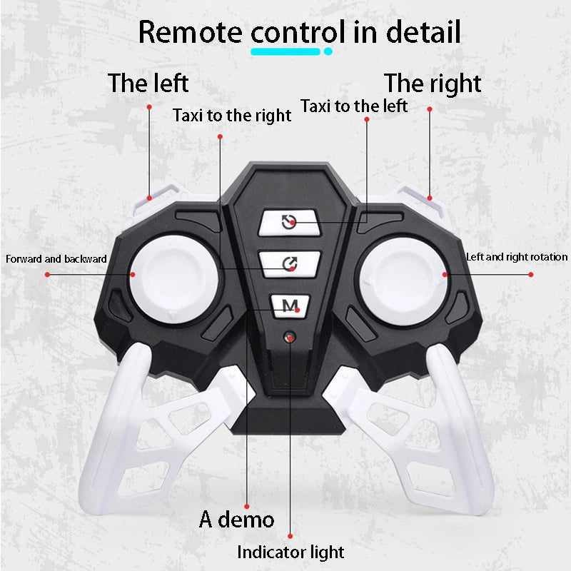 Cross Border Hot Sales Side Walking Remote Double-sided Vehicle Side Walking Remote Control High-Speed Car Lateral Drift RC Doub