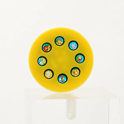 Slide Projector Flashlight Torch, Kids Projection Light Toy Slide Flashlight Lamp Education Learning