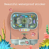 Fishing Game Toys with Slideway, Electronic Toy Fishing Set, Educational Toys for Kids Toddlers Gift for Baby
