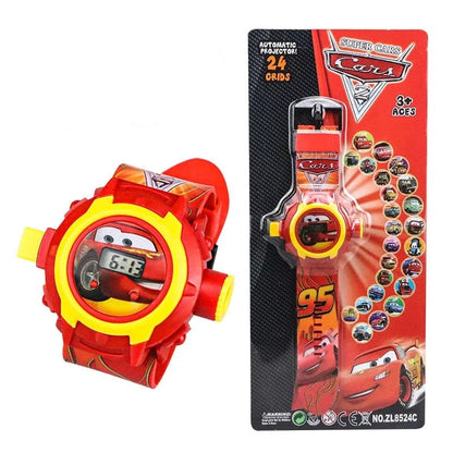 Ben10 Projector Hand Watch With 24 Pictures For Kids