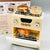 Happy Gourmet Play Kitchen Set Oven Toy Battery Operated With Light And Music Plastic Cooking Children Toy Kitchen