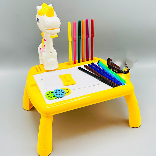 Drawing Projector Table Unicorn Style, Trace and Draw for Kids Preschool Learning and Education