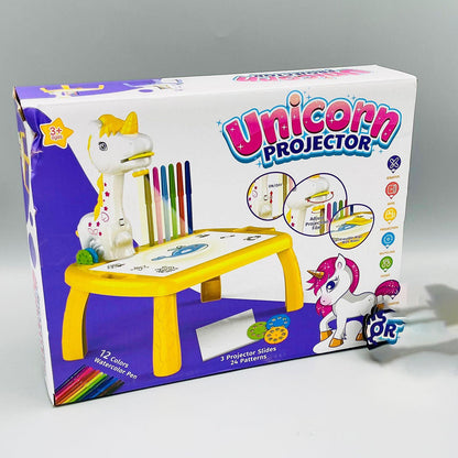 Drawing Projector Table Unicorn Style, Trace and Draw for Kids Preschool Learning and Education