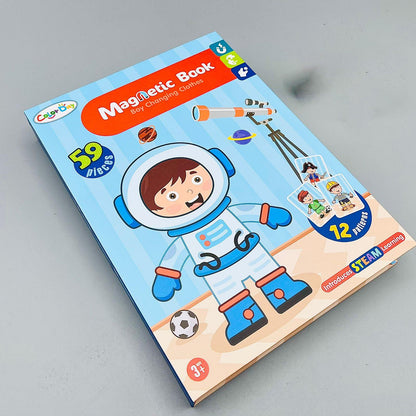 Magnetic Book Puzzle For Kids Learning, Education and Cognition Development