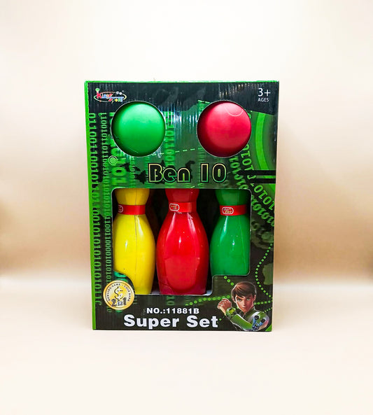 Indoor Bowling Game Playset for Kids Learning and Developing Cognitive Skills