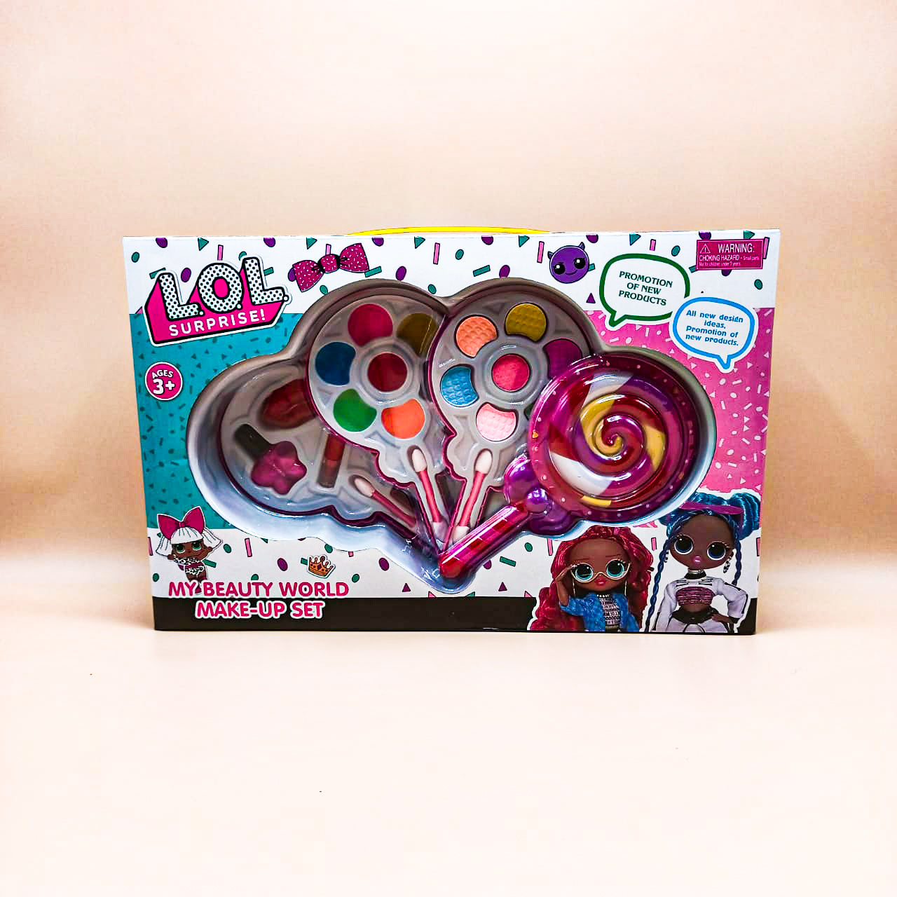 Kids Real Washable Makeup Playsets, For Girl Gifts, Safe & Non-Toxic