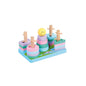 Multifunction Stacking Wooden Game For Early Education Of Kids And Toddlers