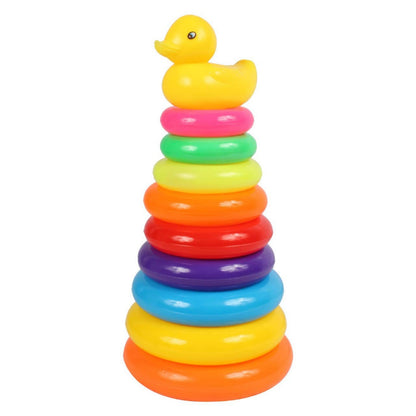 Rainbow Stacking Ring Toys for Babies Early Learning And Education